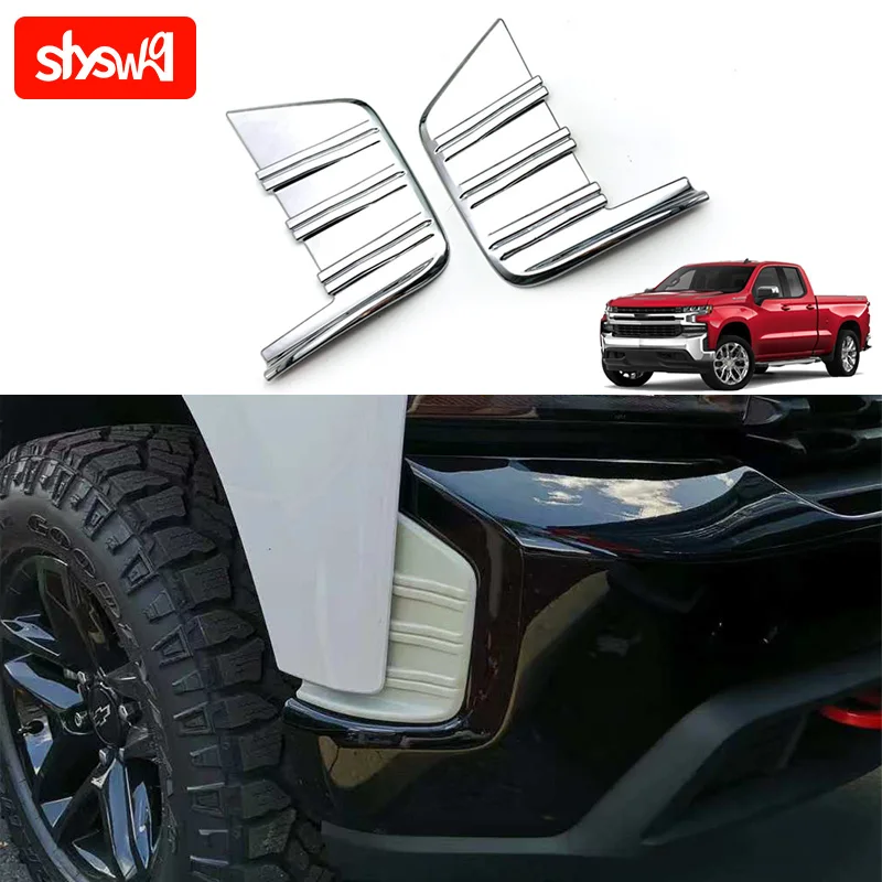 

Подходит для Chevrolet Sorod, модифицированная рамка переднего противотуманного фонаря, блестящая отделка, декоративные аксессуары, 2 шт./компл., ABS Chrome, Стайлинг автомобиля 2020