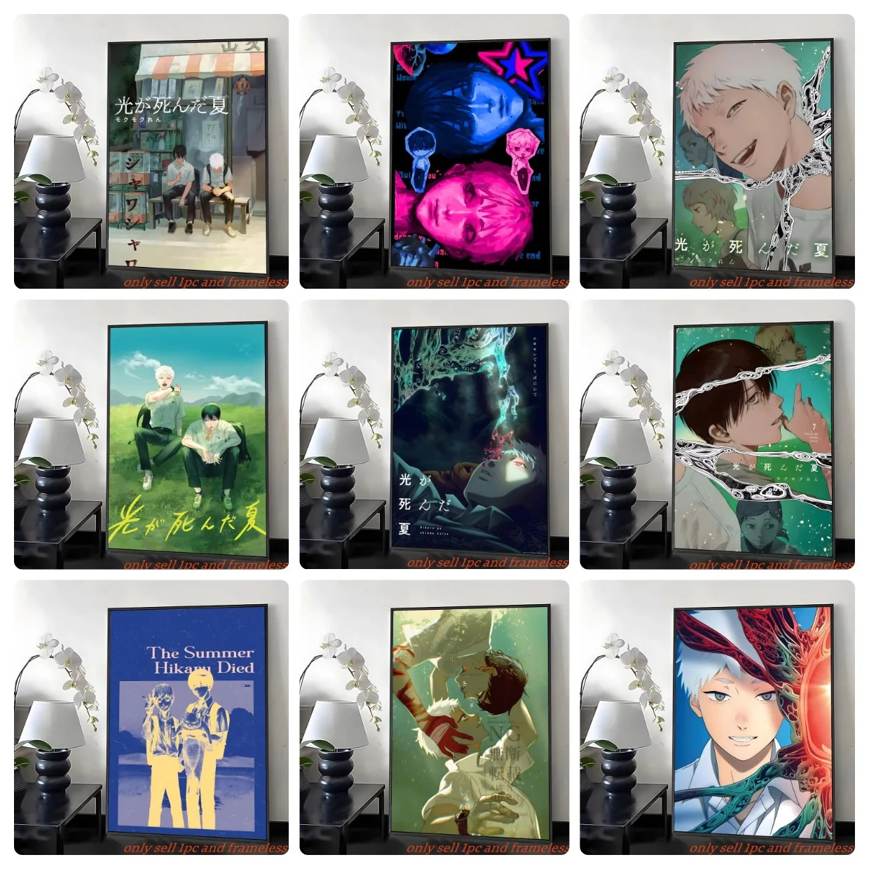 500/1000/1200 PCS Puzzle for The Summer Hikaru Anime Jigsaw Puzzles for Challenging Family Activity Games Party Birthday Gift