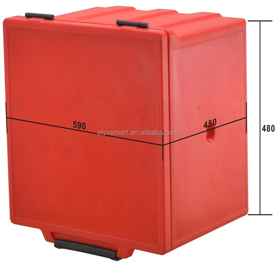 OEM Factory Warm Insulation Food Delivery Box by Scooter Hot Pizza 90L Electric Scooter Gas Motorcycle Tail Box