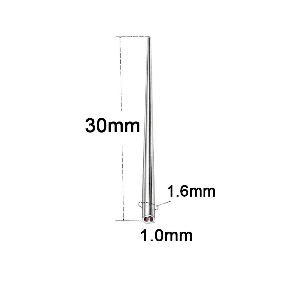 Body Piercing Tool 316L Stainless Surgical Steel Insertion Pin For Labret Nose Rings Earrings Body Piercing Jewelry Accessories