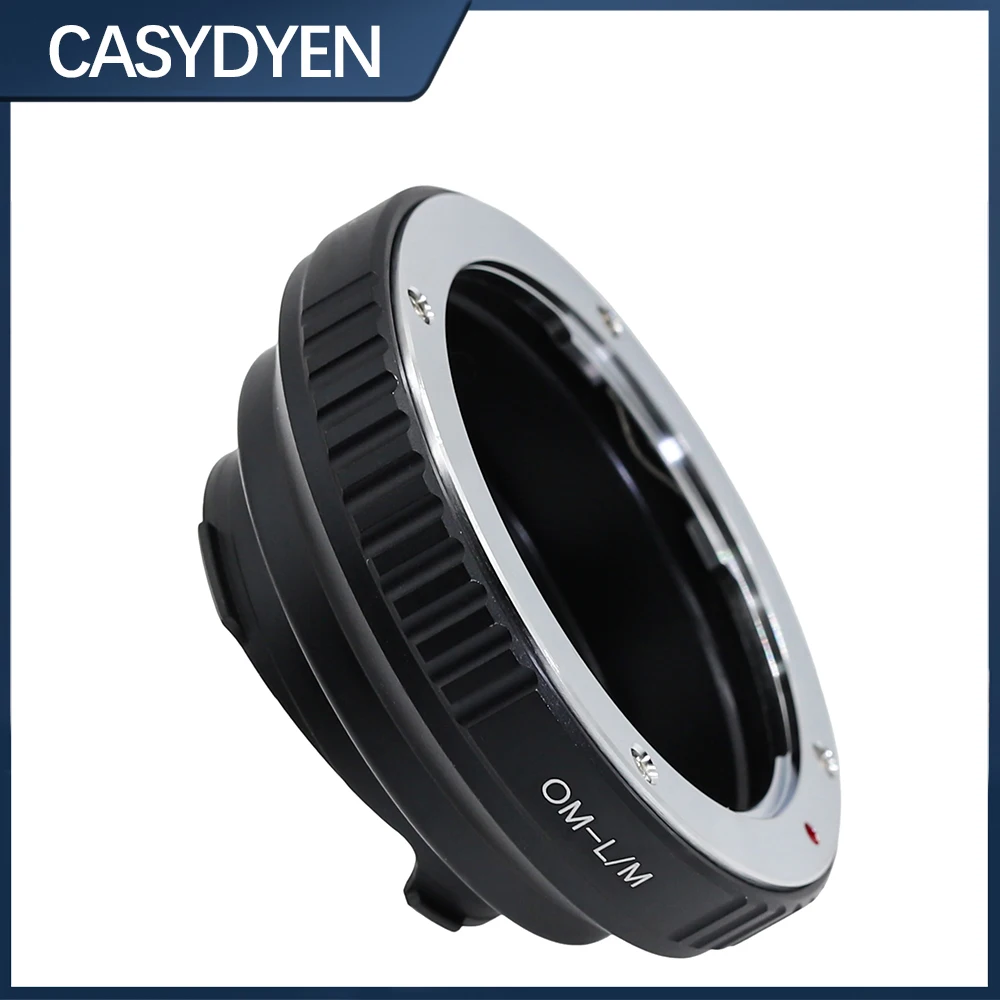 

OM-L/M Lens Adapter Ring For Olympus OM Mount Lens To For Leica M3, M4, M5, M6, M7, M8, M9 Mount Camera