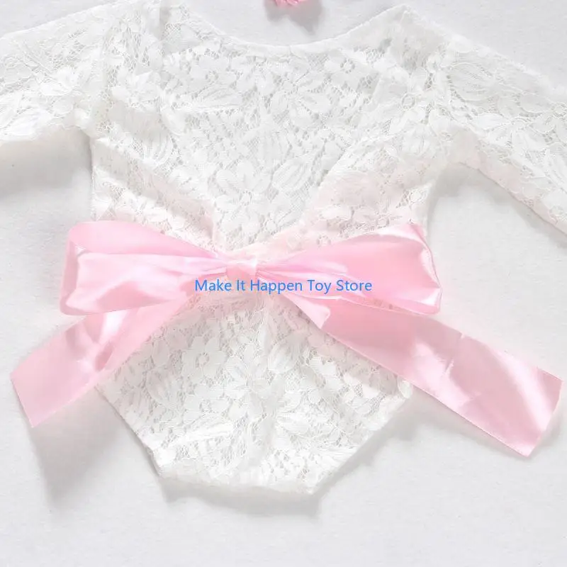 

28EC Baby Girl Кружевая комбинезон и новорожденная для новорожденных кружевные комбинезон