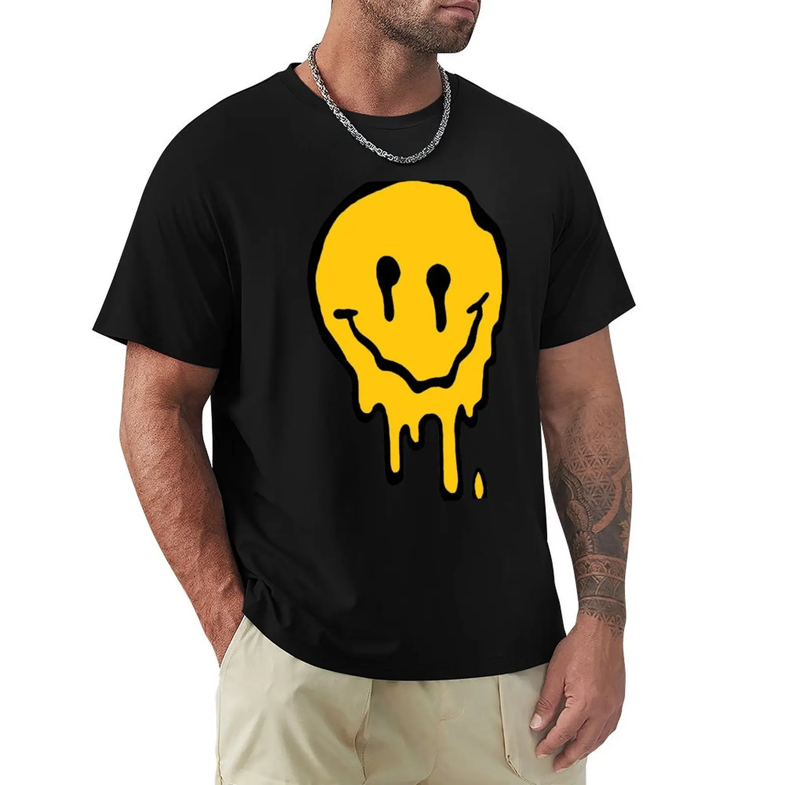 

ACID SMILE T-Shirt tops vintage anime shirt vintage t shirt men