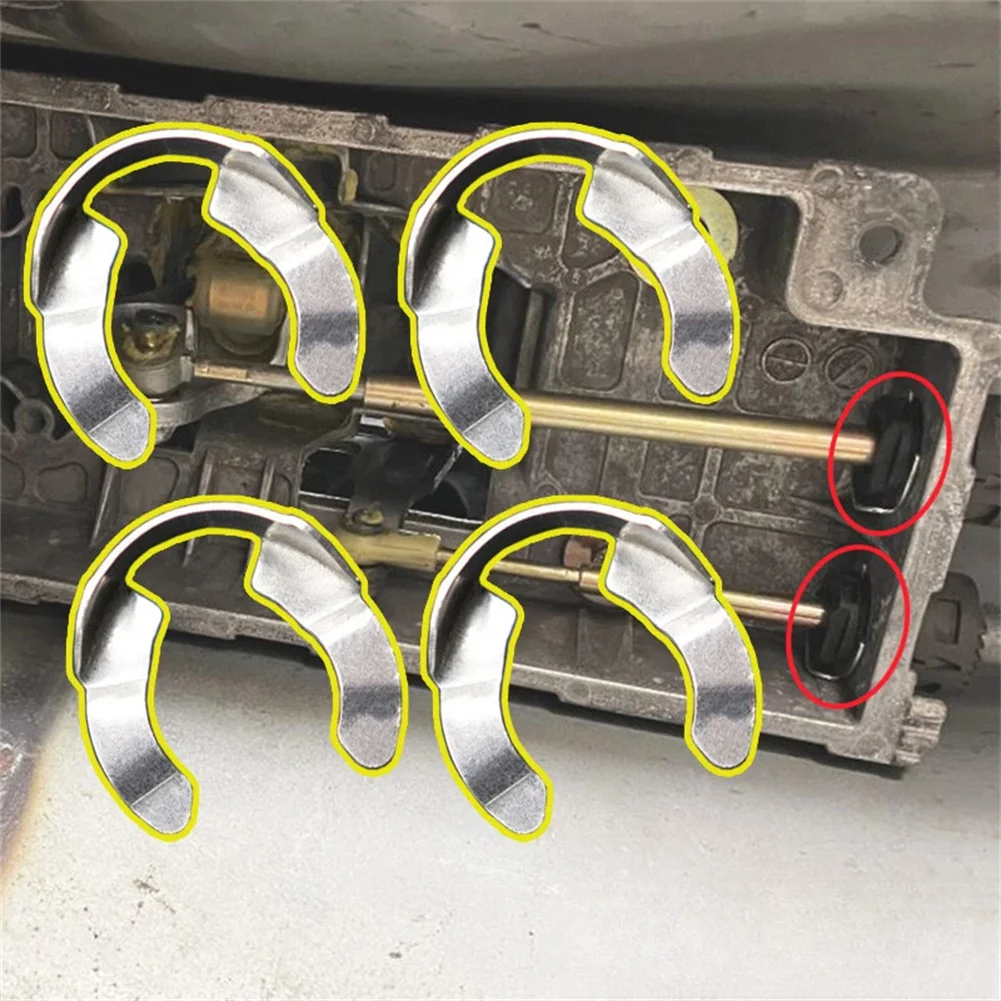

Металлическая серебристая стопорная шайба-клипса для троса механической коробки передач для Golf MK3 MK4 MK5 MK6, Passat B6 B7, OEM 1J0711280C