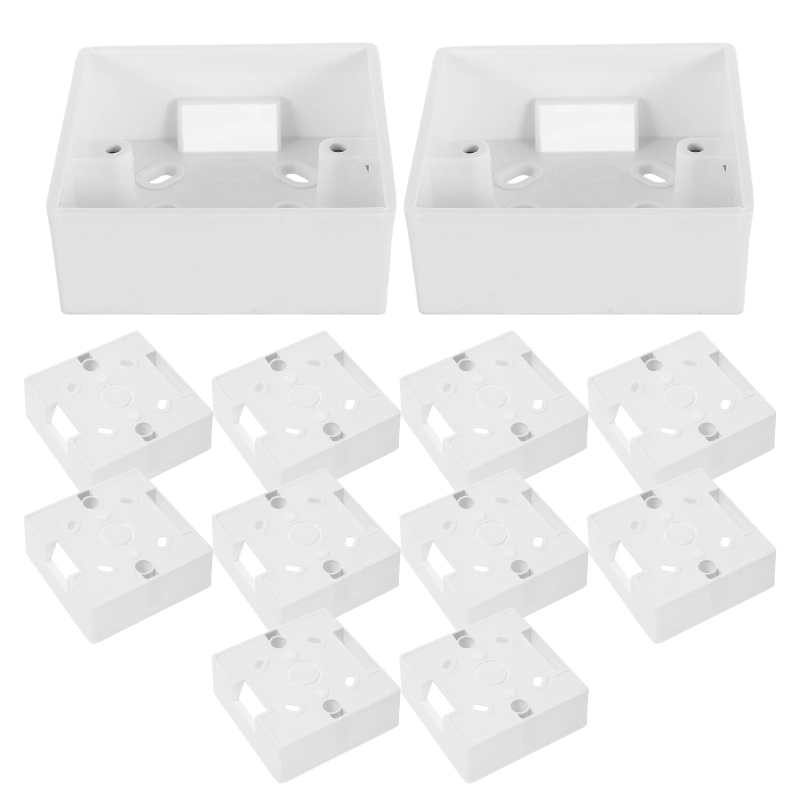 

Flush Mount Switch Socket Box Electrical Wall Outlet Concealed Installation Junction Box for Home Wiring Accessories Switch