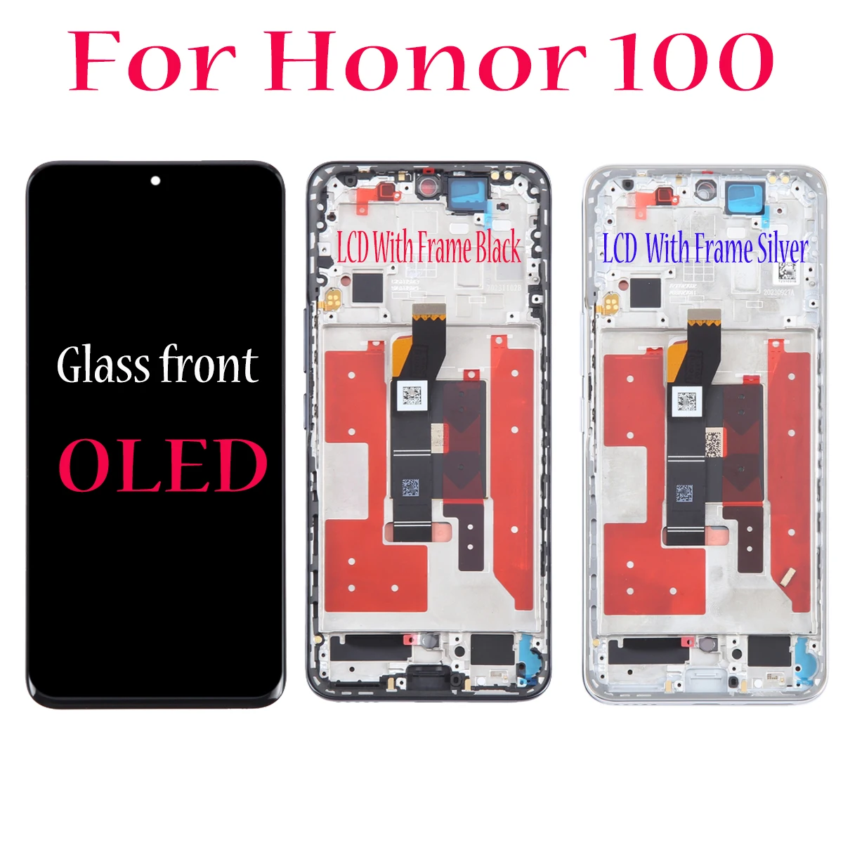 OLED 120HZ LCD Display Touch Screen Digitizer Assembly For Huawei Honor 100 Honor100 MAA-AN00