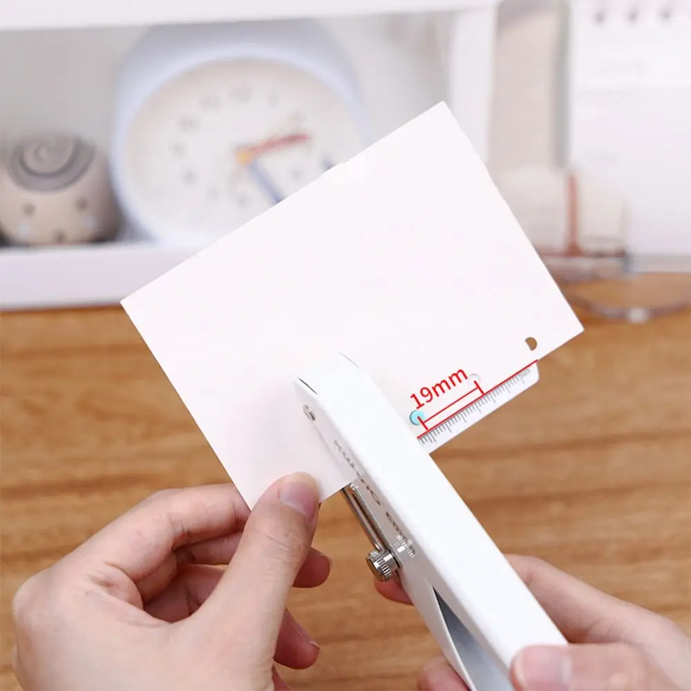

4mm Single Hole Puncher Single Hole DIY Craft Paper Puncher Labor-saving Loose-leaf Binding Tools Hole Punch Machine Binder