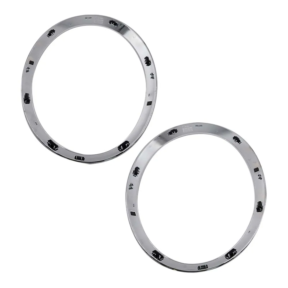 

2Pcs For BMW MINI F55 F56 F57 Cooper New Front Lamp Frame Headlight Cover Trim Ring L+R 51137300631 51137300632 car accessories
