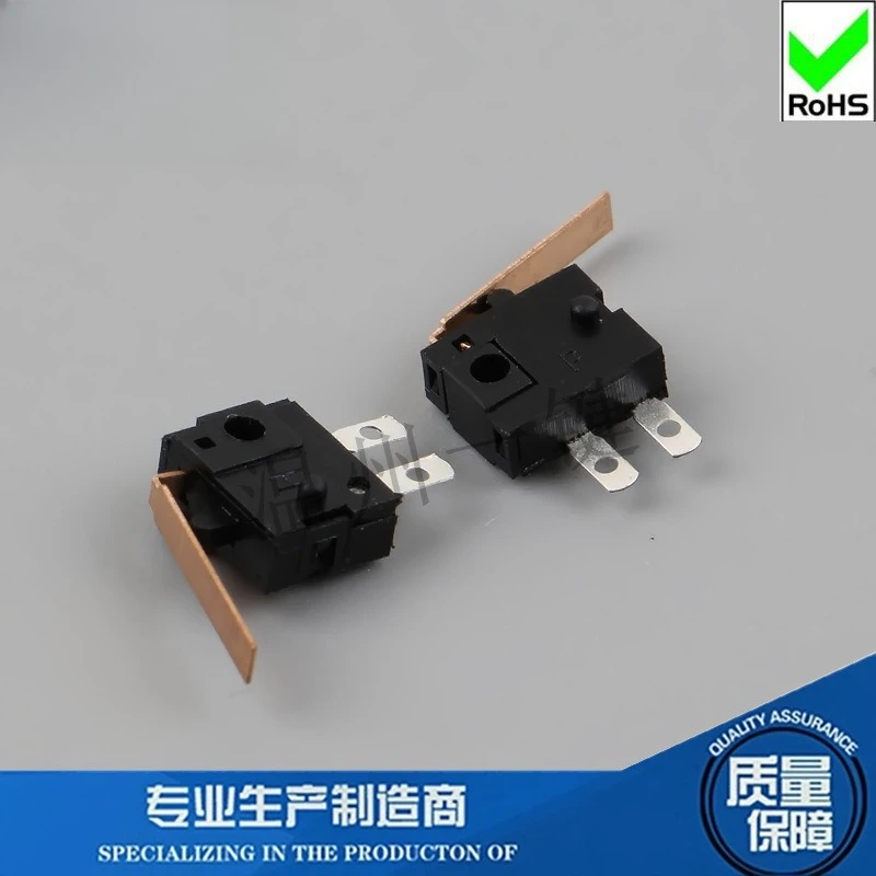 50Pcs/Lot Limit Switch 2 Feet Solder Wire Reset Push Switch Micro Connector Detection Button Switch