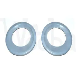 Wooba Fog Lamp Light Bezel Set LH RH Fit Land Rover Freelander DXB500270LML+DXB500260LML