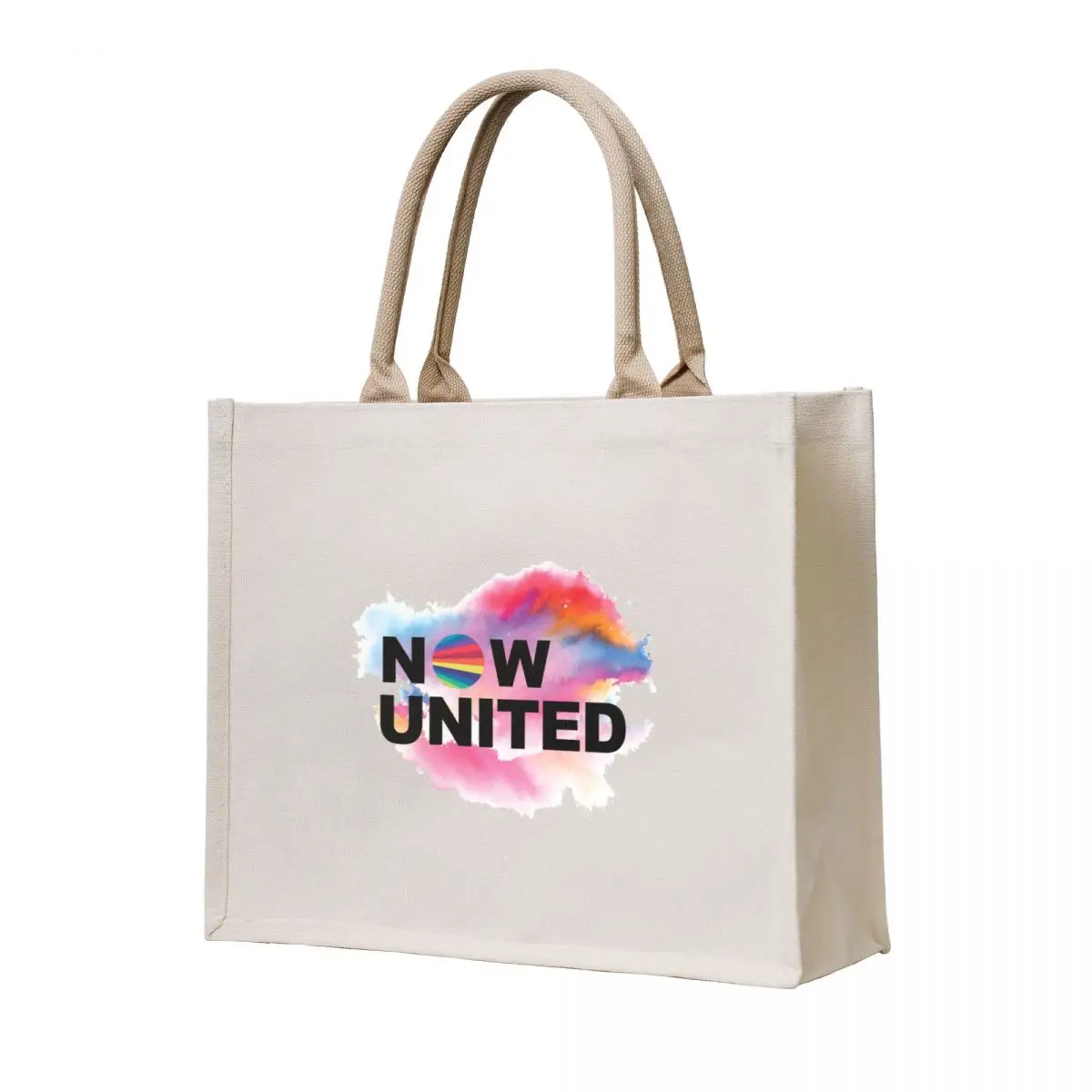 

NOW UNITED with a Ink Splash of colors Tote Bag Shopping bags the tote bag Women's shopper bag