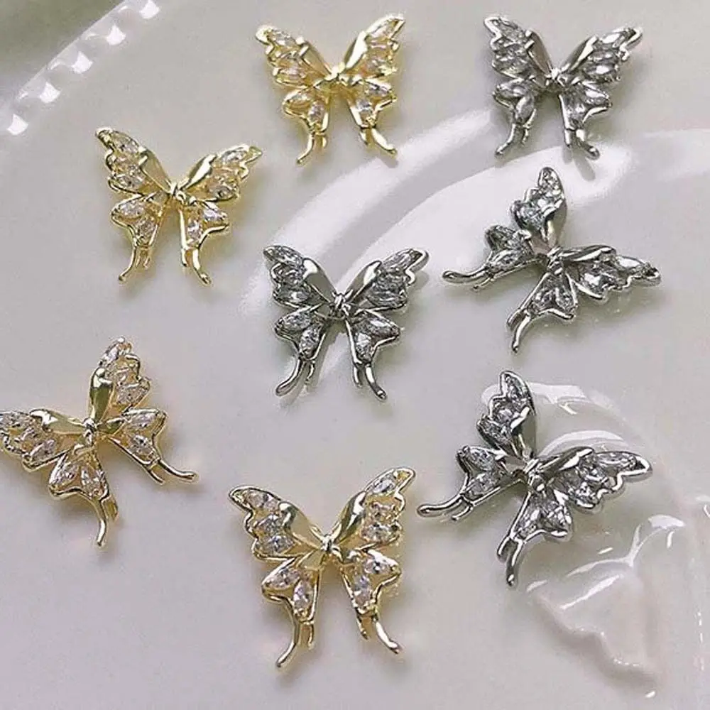 Korean Nail Art Nail Art Jewelry Nail Charms Butterfly Nail Decorations Nail Rhinestones Manicure Accessories Nail Drills