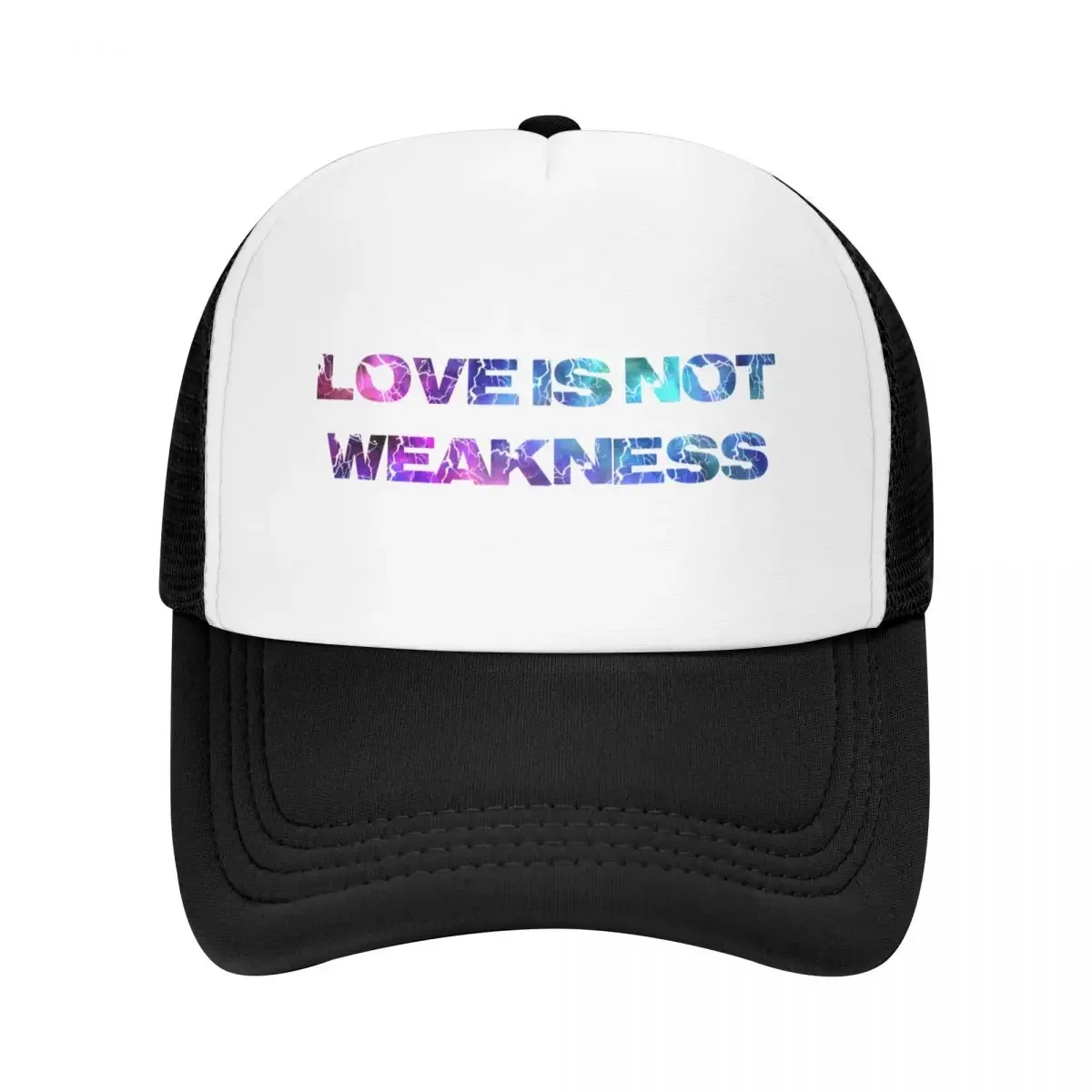 Love is Not Weakness - Rainbow B Baseball Cap Fishing cap Rave Women's Beach Outlet Men's