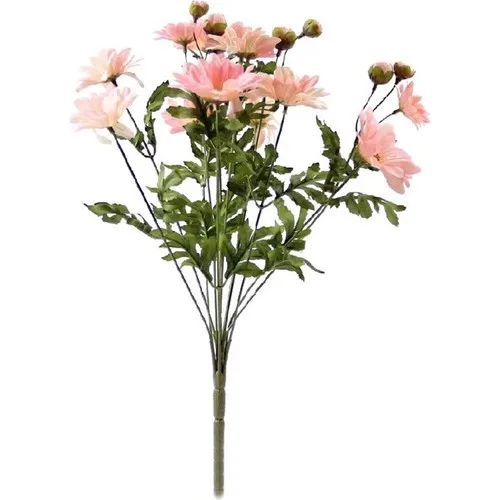 Gardenonya Decorative Artificial Daisy Long Bundle Pink