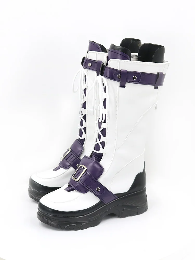 Chaussures de Cosplay Love and Deepspace Xavier, bottes de jeu Anime Halloween carnaval
