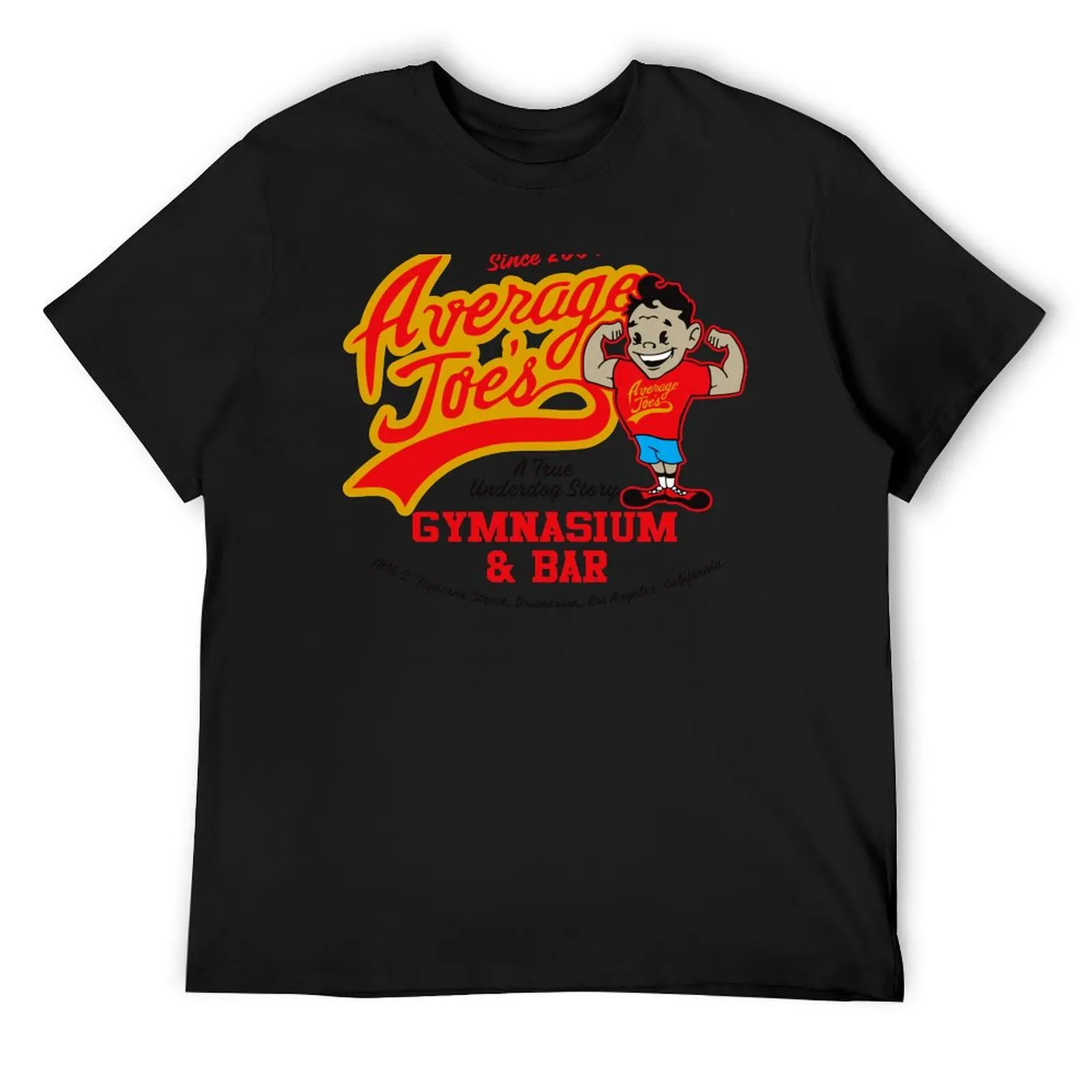 Average Joe's Gymnasium and Bar Lts T-Shirt vintage clothes oversizeds plain t shirts men