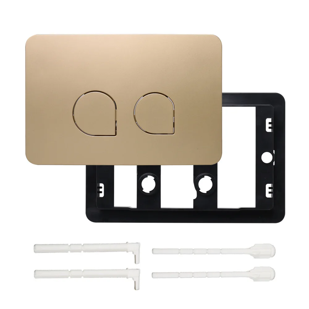 Modern Style Toilet Tank Flush Plate Compatible With Sigma Series Concealed Cistern ABS Manual Control Hardware Unit