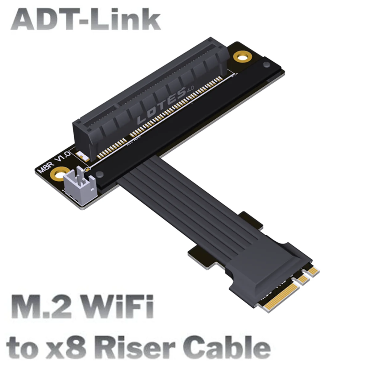 

Материнская плата ADT-Link M.2 NGFF Key A.E. WiFi слот для PCIE X8 кабель расширения PCI-E 4,0 для PCIe 8x SSD Аудио карты для M.2 A.E Extender