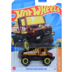 2023-61 Hot Wheels Cars MERCEDES-BENZ UNIMOG 1300 1/64 Metal Die-cast Model Cars Toy Vehicles