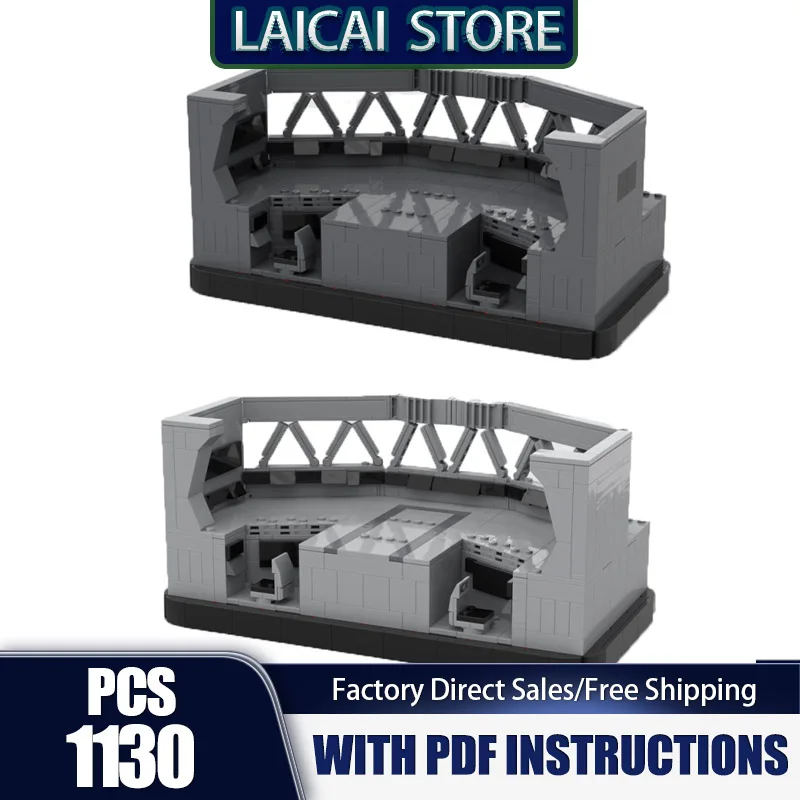 

Popular Star Movie Model Moc Building Blocks Empire Bridge Model Technology Bricks DIY Assembly Holiday Construstion Toy Gifts