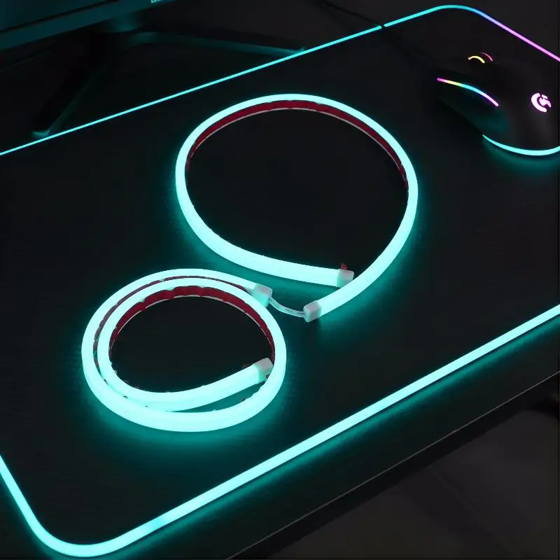5V 3PIN ARGB Decorative Light Strip for PC Case Computer LED Bar Dynamic RGB Mood Lighting Desk Setup