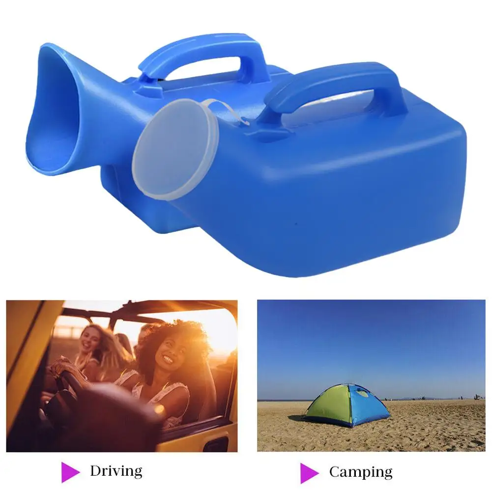 Plastic Unisex Portable Mobile Urinal Toilet Elderly People Urinal Pee Bottle Travel Kits Camping Travel Outdoor