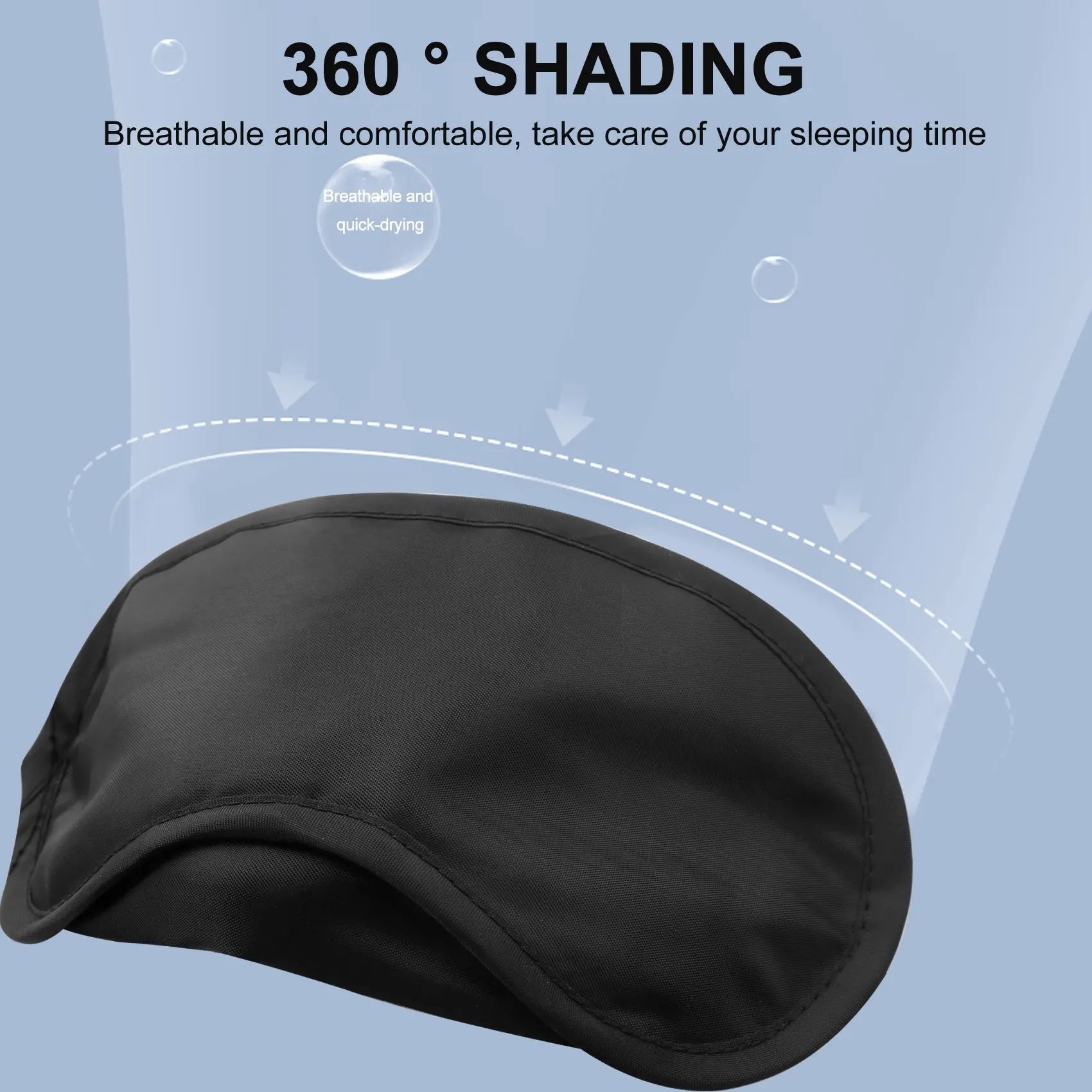 Sleep Aid Eye Mask Blindfold Comfortable Sleeping Mask Rest Relax ...-Hot