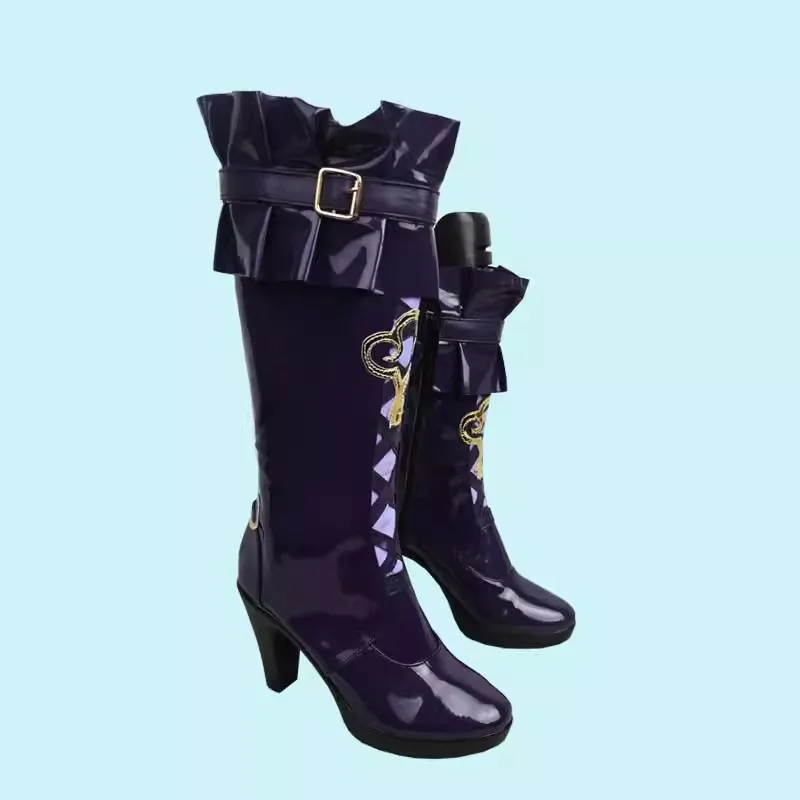 Spiel Star Die Herta Cosplay Schuhe Raiden Bosenmori Mei Phainon Cosplay Stiefel Halloween Kafka Schuhe Prop Anime