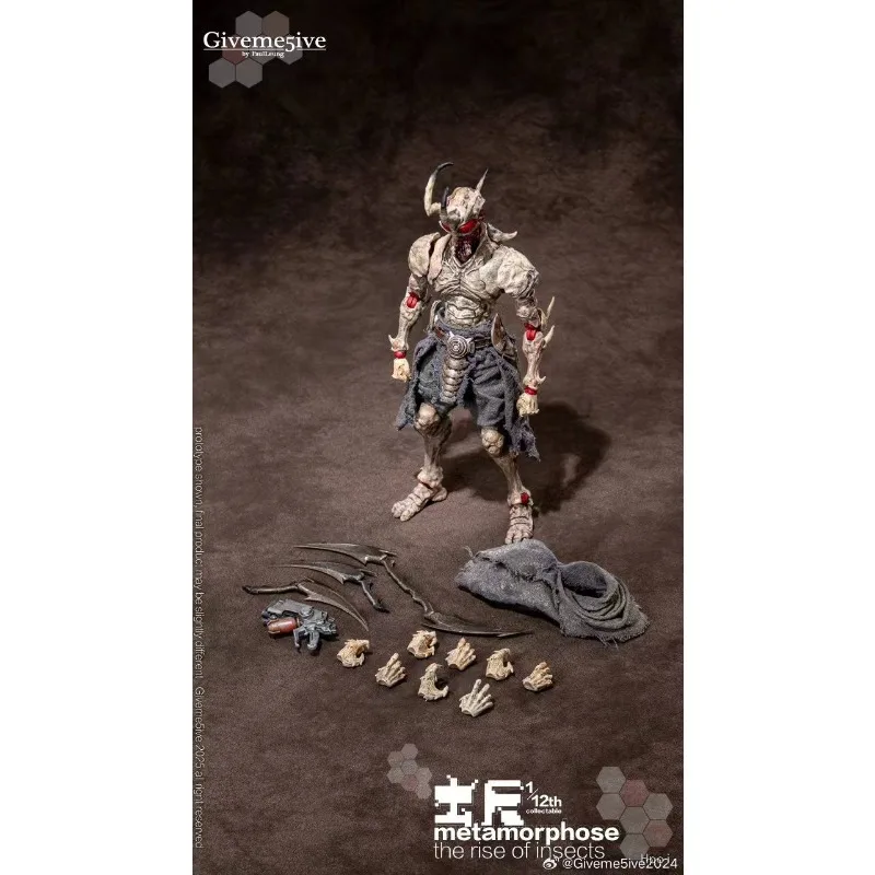Giveme5ive Echte Metamorphose-De Opkomst van Insecten Airoki 1/12 Originele Pop Mobiele Model Speelgoed Collectibles