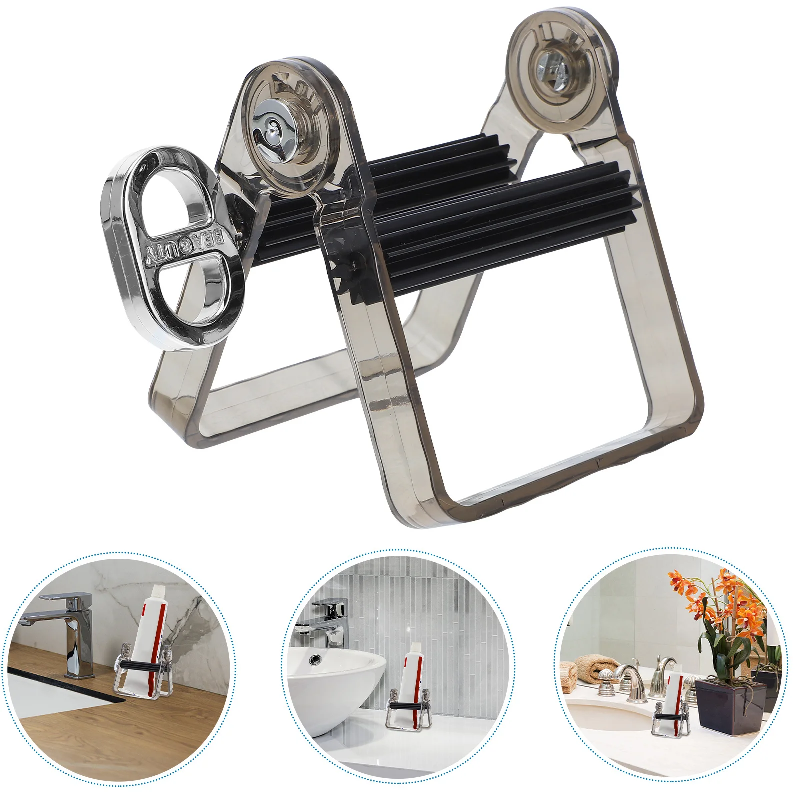 

Manual Tube Squeezer For Toothpaste Hair Dye Cream Lotion Craft Glue Beauty Products Home Salon Use Pet Abs Material