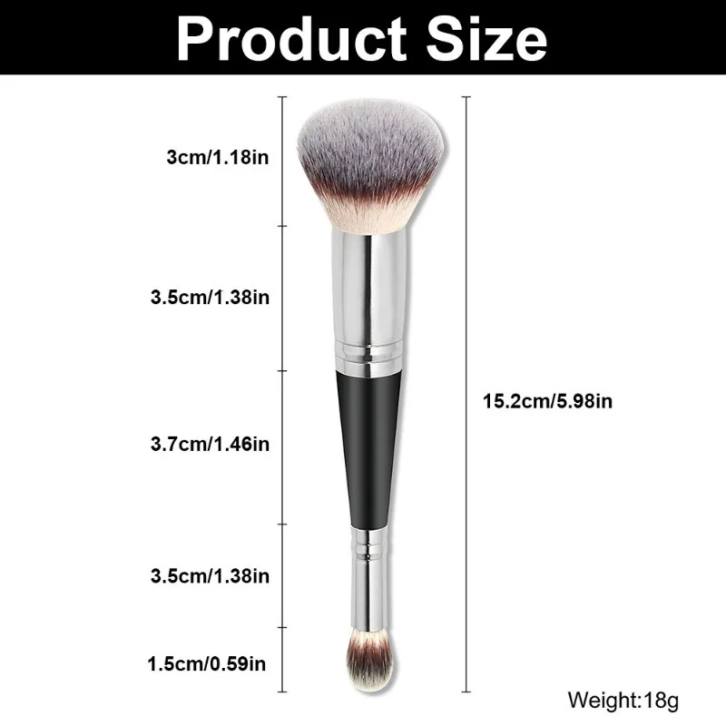 Make Up Tool Concealer Precise Soft Cover Acne Black Eye Circles Multifunctional Details Soft Makeup Brush Strong Powder Grip