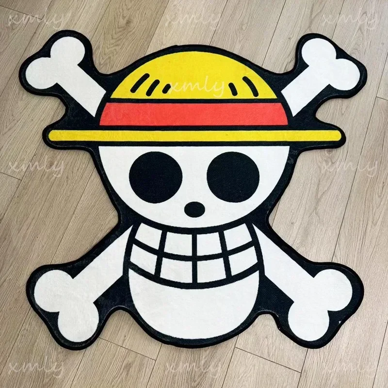 Customize ONE PIECE Jolly Roger Rug /carpet Decorative Floor Mats for Livingroom Kitchen Play Room Anime Art Creactive Toy Gifts