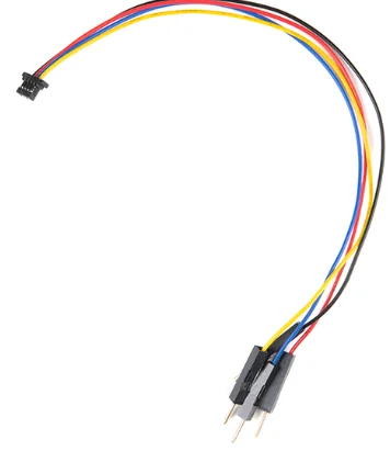 

PRT-17912 Flexible Qwiic Cable - Breadboard Jumper (4-pin)