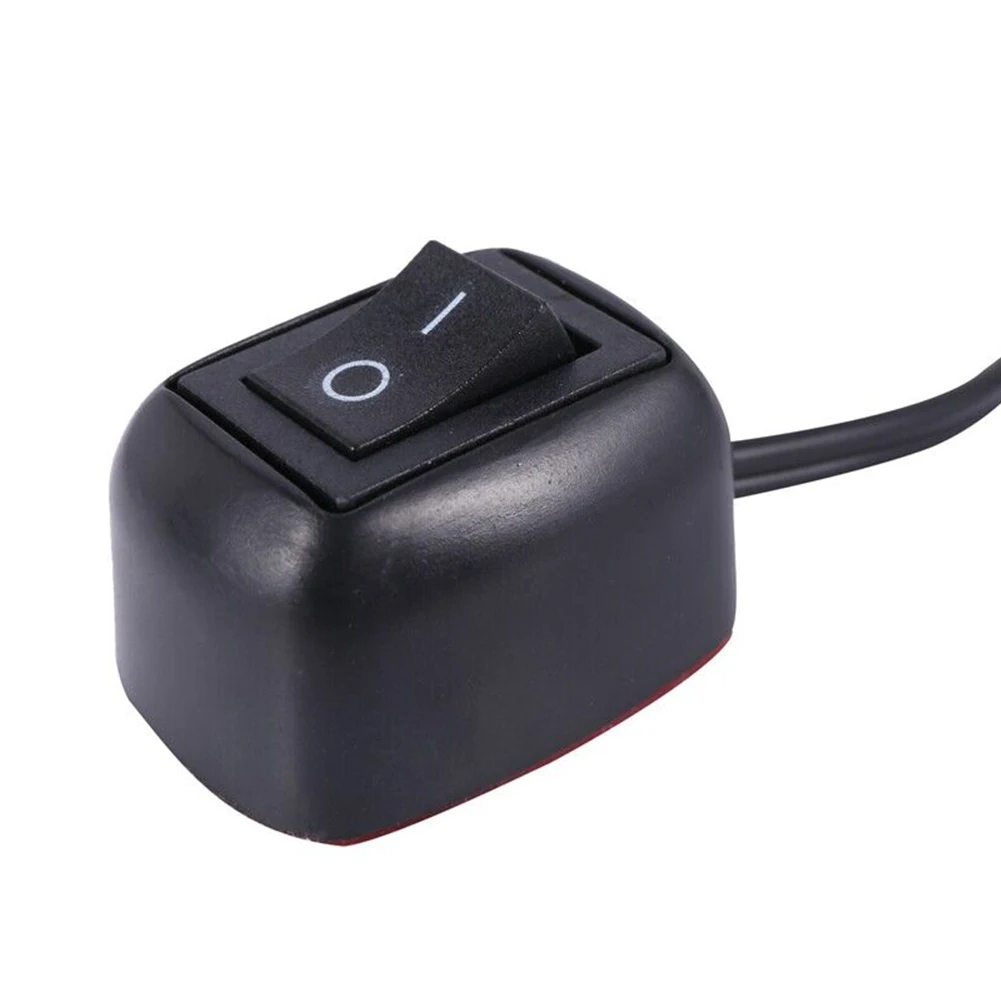 Power ON/Off Car Switch For Fog Lights Black Button DC 12V Plastic 18AWG 220V High Quality Low-power Electrical