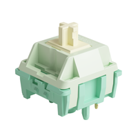 Akko Cilantro Switch 5 Pins 36gf Deep Clack Tactile Switch Factory Lubed Compatible with Cherry MX Mechanical Keyboard (45 pcs)