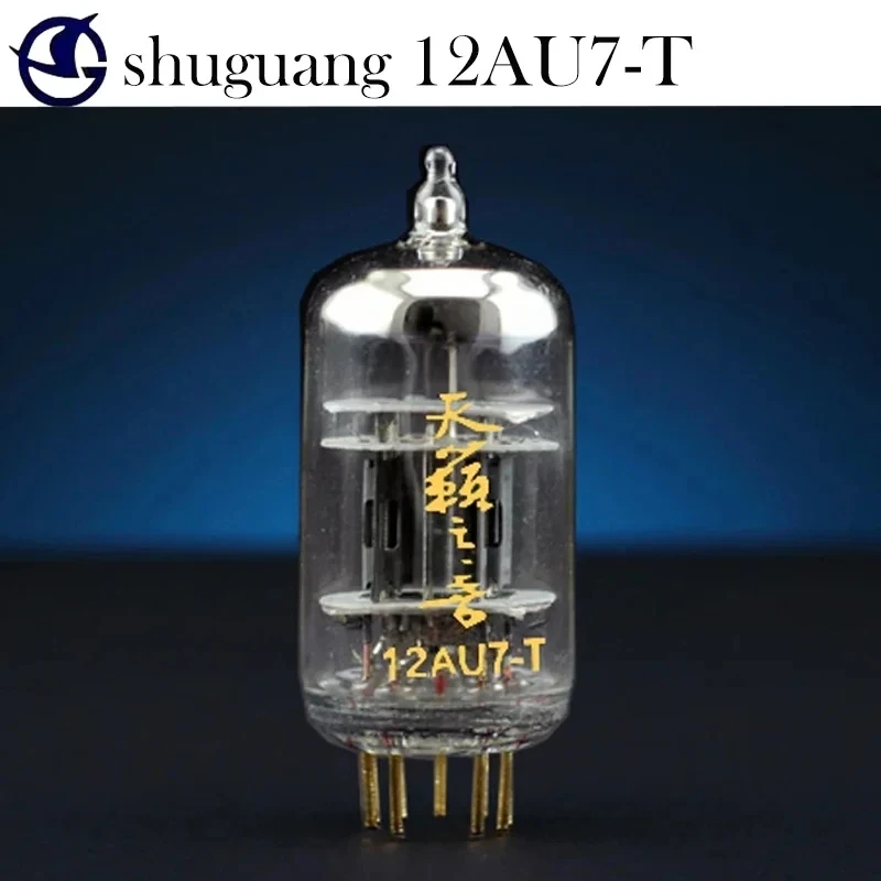 HIFI Shuguang 12AU7-T 12AU7T Vacuum Tube Valve Upgrade 12AU7 ECC82 Electronic Tube For Audio Amplifier Kit DIY Exact Match Quad