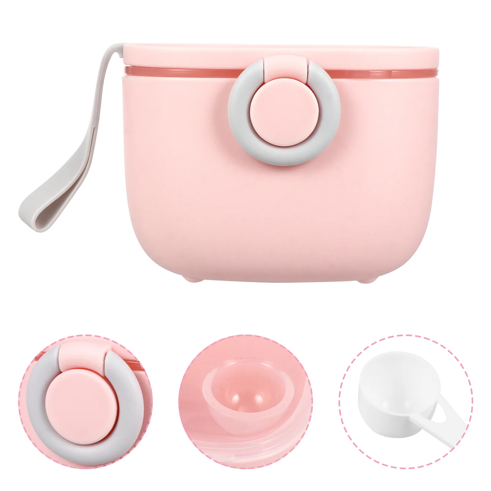 

Portable Milk Powder Box Formula Dispenser Snack Container Holder Food Storage Tpe Pp Newborn