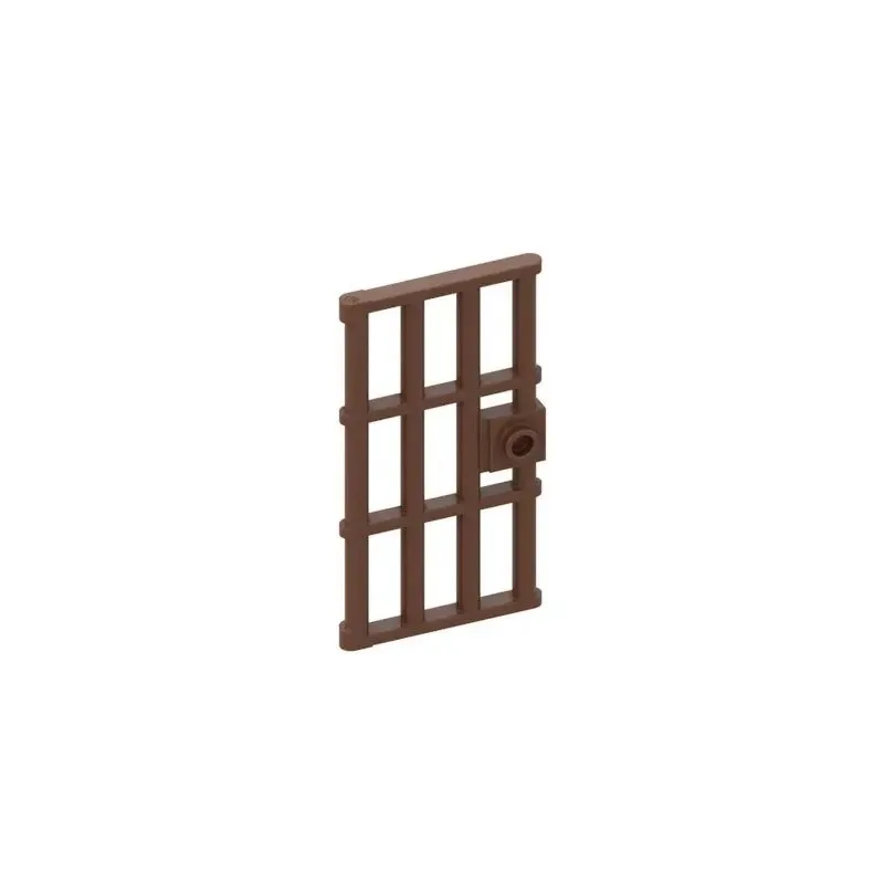 MOC 100PCS 60621 Door 1x4x6 Barred Building Blocks Kit With Stud Handle Brick Toys Children Adults Boys Birthday Special Gifts