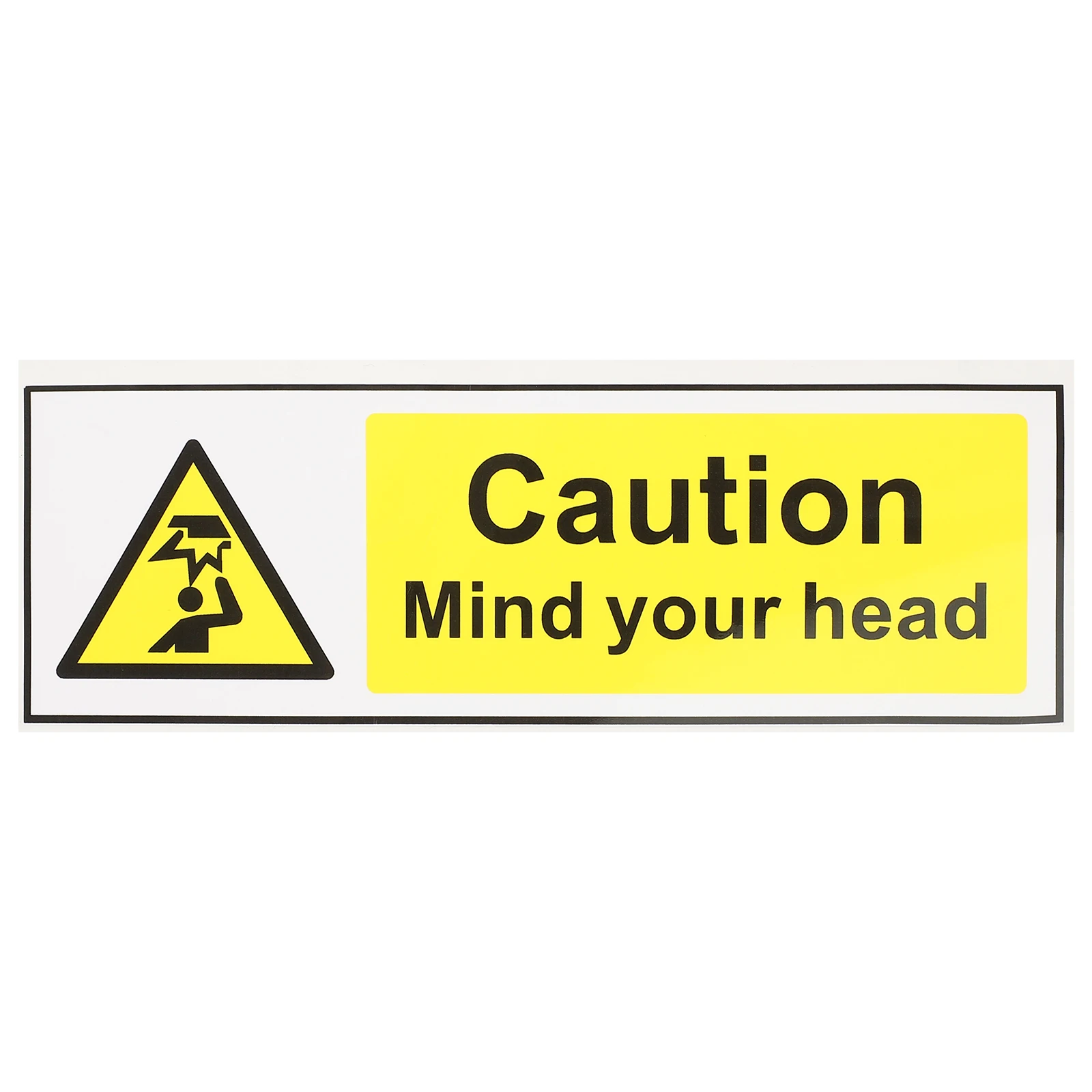 

Safety Signage Watch Your Head Warning Labels Caution Decals Low Clearance Traffic Signs Self Adhesive Practical