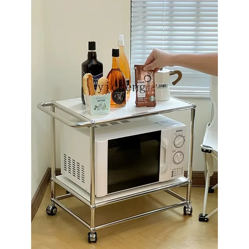GZ-28 Module Cabinet Movable Trolley Dining Car Side Table Bedroom Living Room End Table
