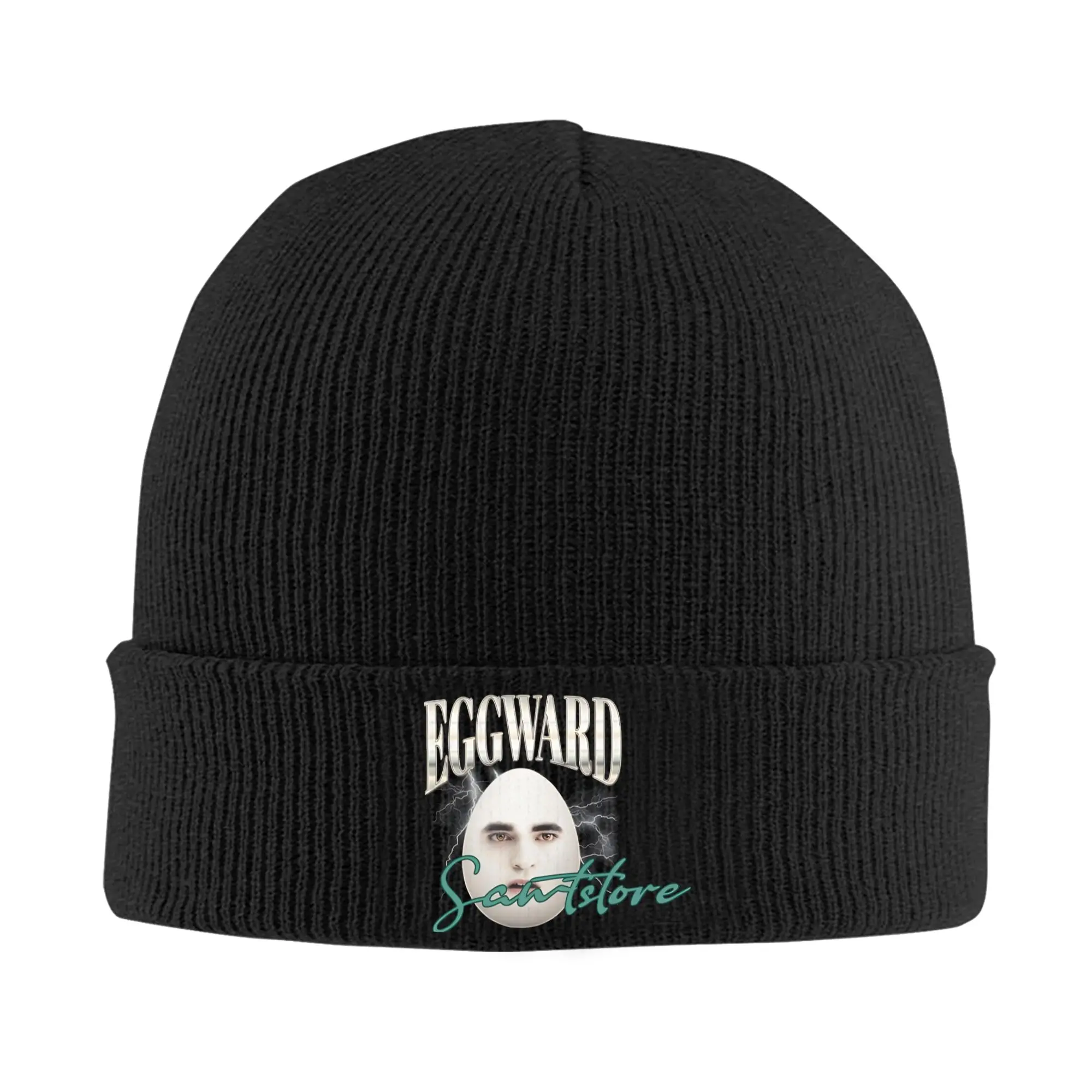 Eggward Silly Meme Parody Egg Edward Slouchy Beanie Knit Skull Cap For Unisex  Winter Warm Knit Skullies Beanie Cap
