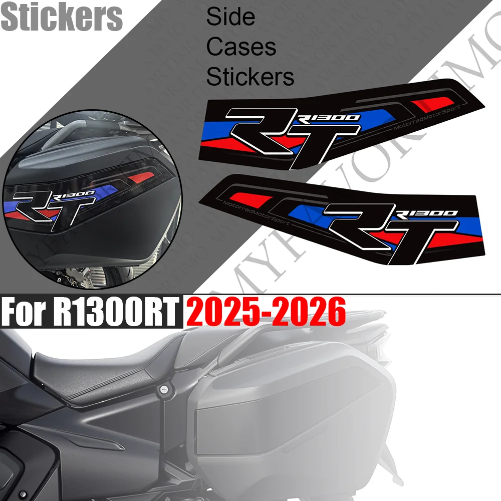 For BMW R1300RT Side Top Trunk Luggage Panniers Cases Stickers Box Decals Accessories R 1300RT R1300 RT 2025 2026