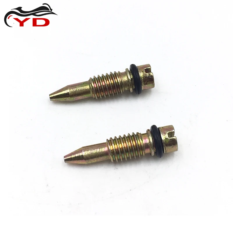 Motorcycle Carburetor Float Bowl Drain Screw For Honda CB400T CM400 CM450 Yamaha FZR600 XVS650 Suzuki VS750 Plug Screw O-ring