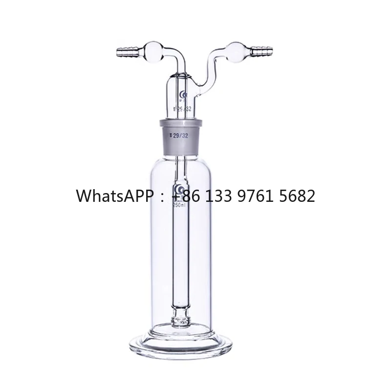 2025 botella caliente del matraz de cristal resistente al ozono puro de la venta 500/1000ML para el tratamiento del ozono