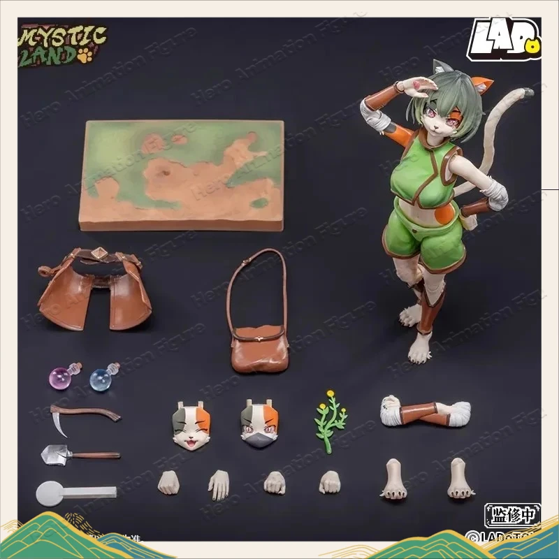 

In Stock Ready To Ship LADo TOYS 1/12 Adventure Team Calico Cat Herbalist Tonya Mobile Gift Collection