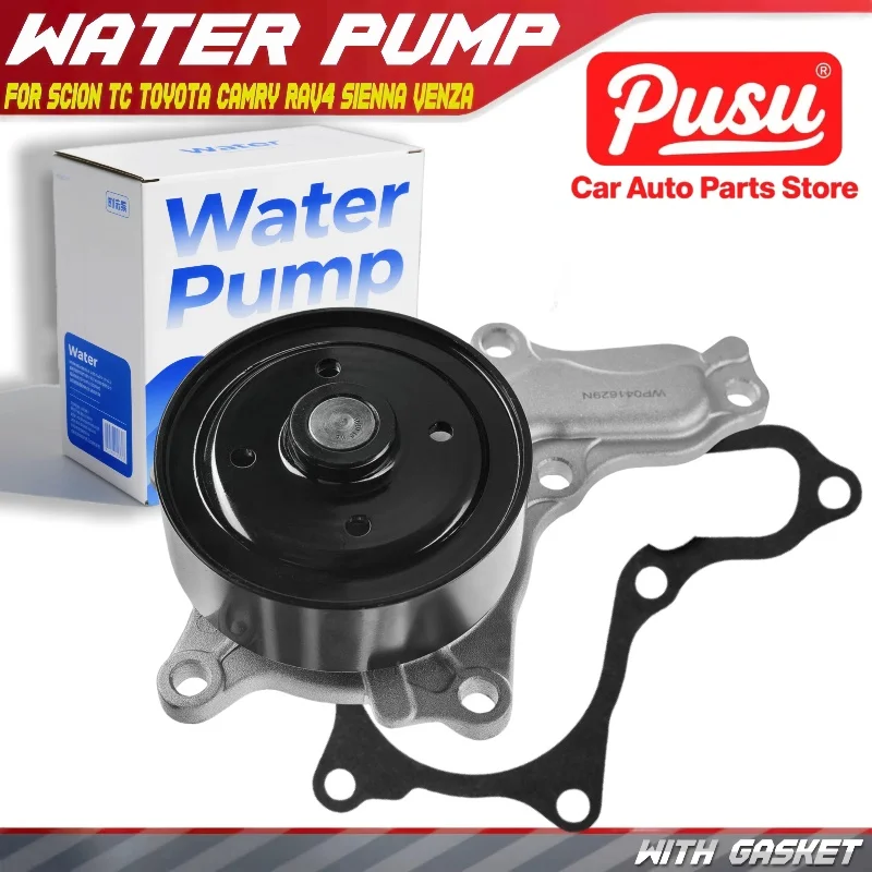 

PUSU Engine Water Pump for Toyota Camry Highlander RAV4 Sienna 2009-2018 2.5L 2.7L 1610009515, 1610009600, 16100-39515