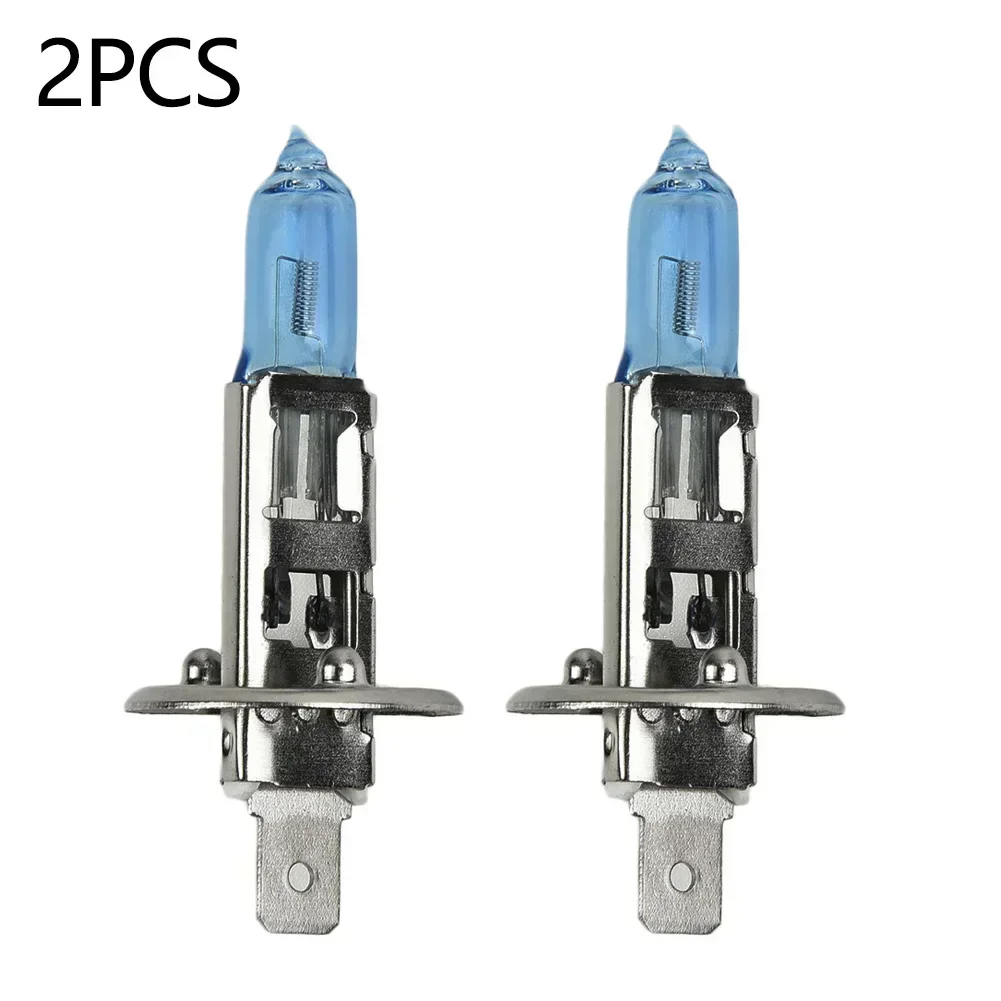 2×H1 100W 12V Super Bright 4300K White Fog Light Halogen Bulbs Car Headlight Lamp Auto Driving Lights Auto Styling Parking Car