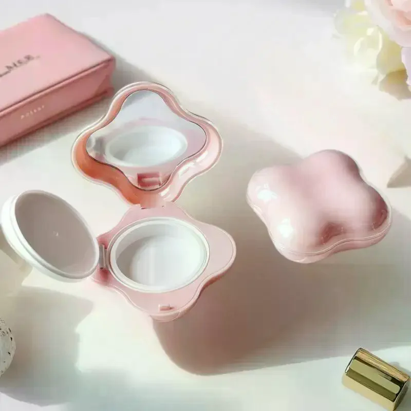 15g Empty Flip Cushion Box Powder Box Portable Cosmetic Makeup Case BB Cream /Foundation/ Blusher Container With Mirror