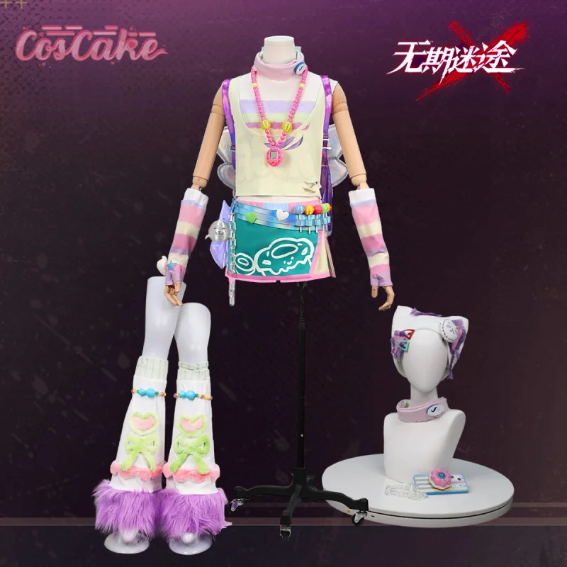 

Path To Nowhere Poffy Cosplay Costume Uniform Outfit Headwear Backpack Hat Halloween Party for Women Role Play Props