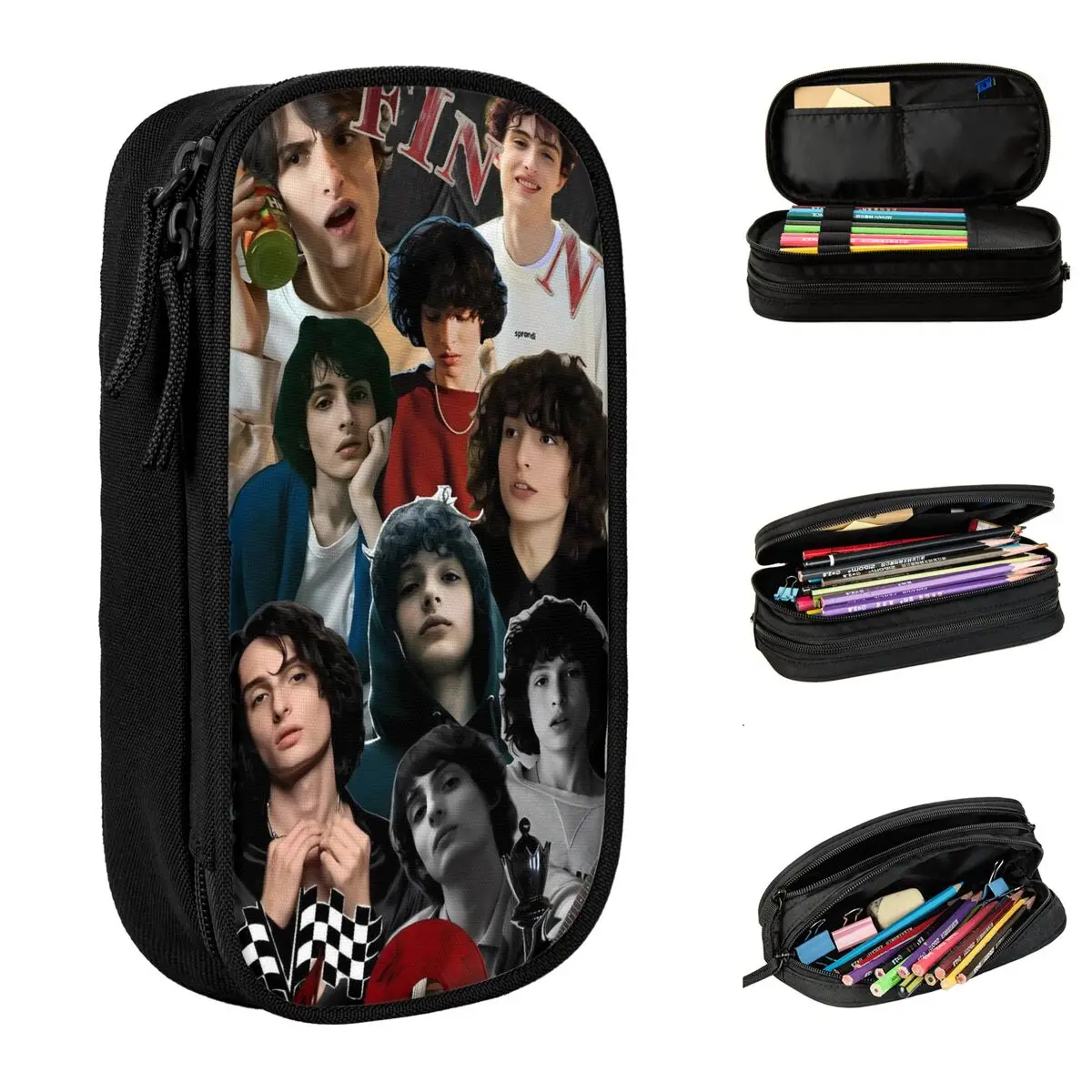 Финн Волхард пенал для мальчиков и девочек винтажный пенал на заказ DIY школьные пеналы канцелярские принадлежности органайзер подарок